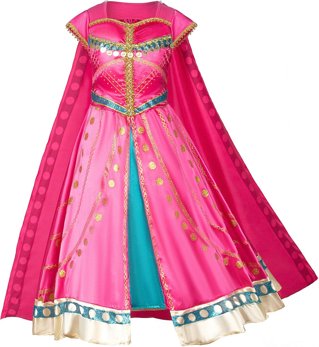 Disfraz de Princesa Árabe para Niñas con Accesorios - Modelo 2023