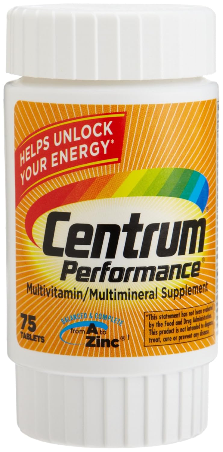 Centrum Performance Multivitamin, 75 tabletas