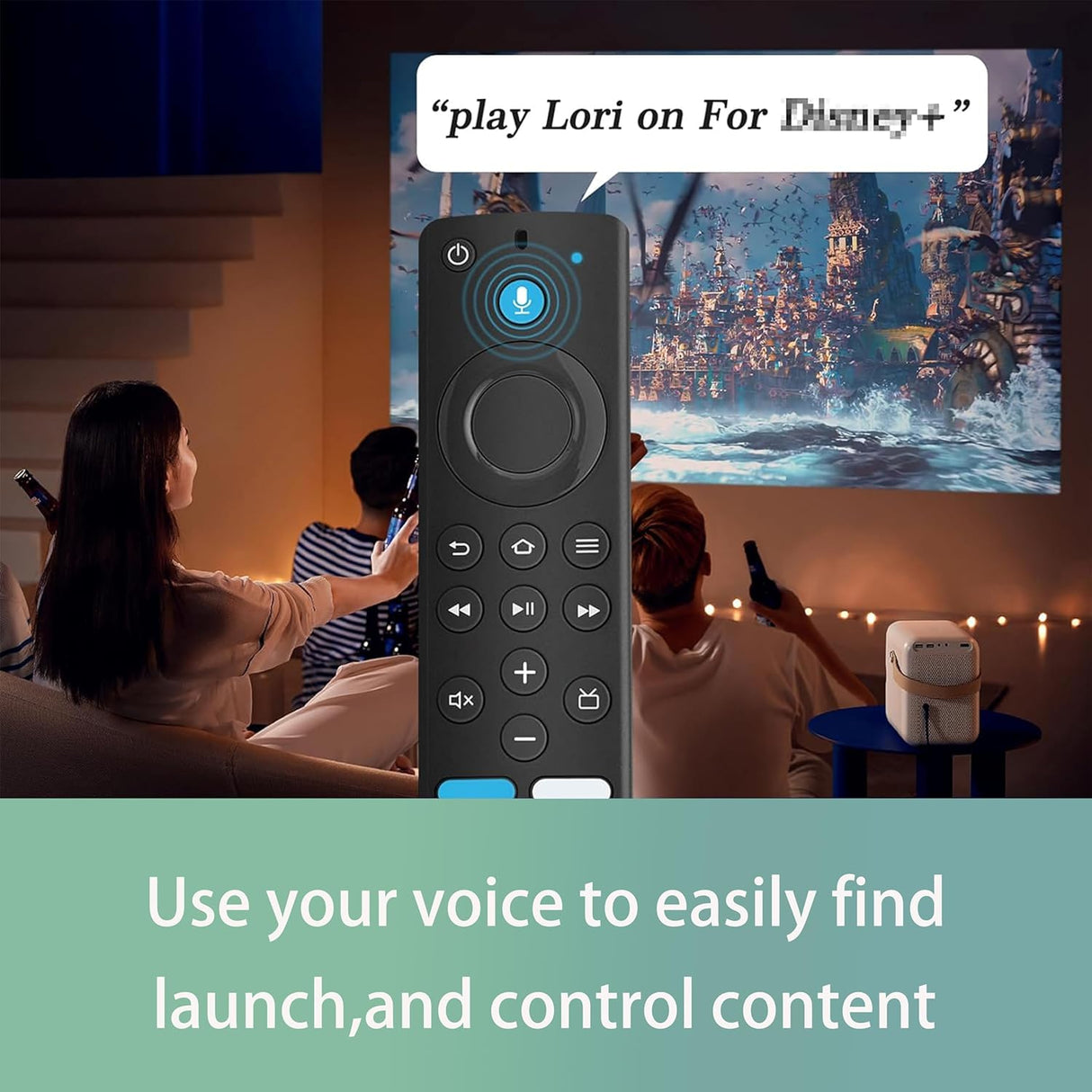 Control Remoto L5B83G para Amazon Fire TV y Cube 1ra, 2da Gen