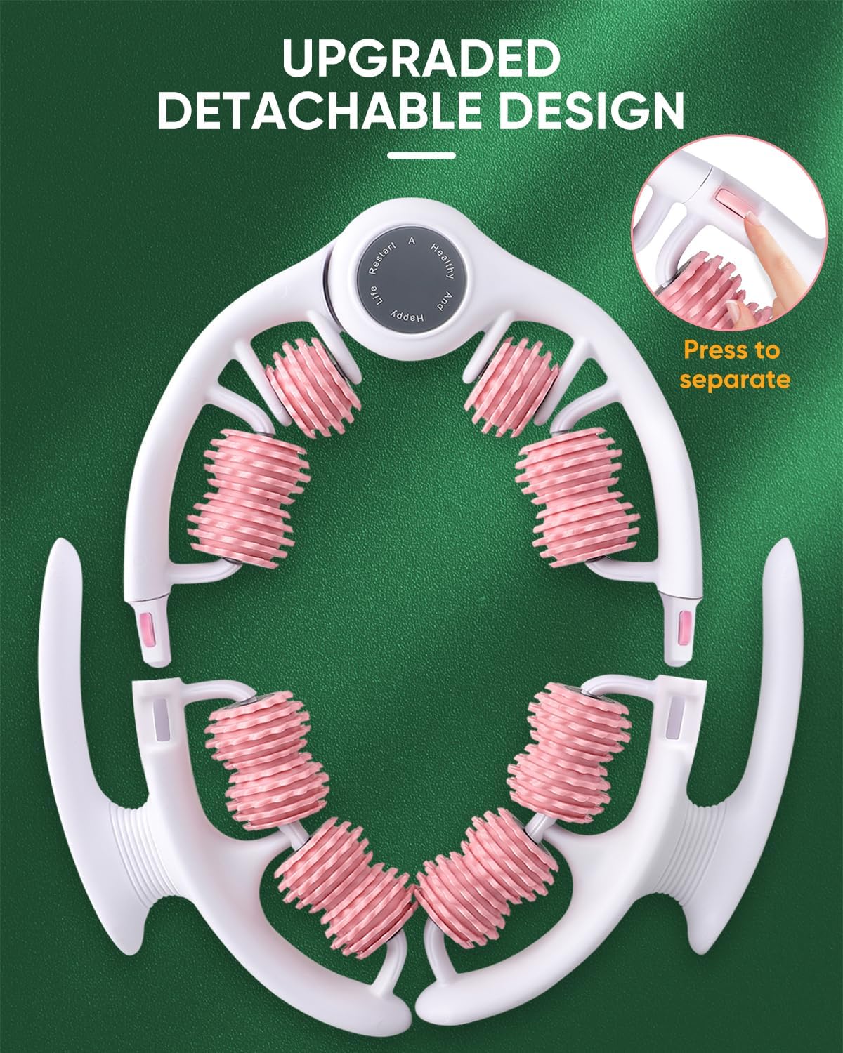 Masajeador de Celulitis ONUEMP, Rodillo Muscular, Alivio Profundo