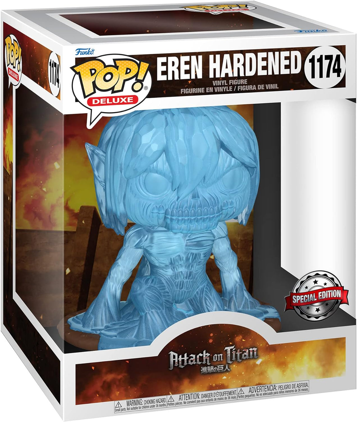 Funko Pop! Eren Endurecido Edición Especial #1174 Attack on Titan