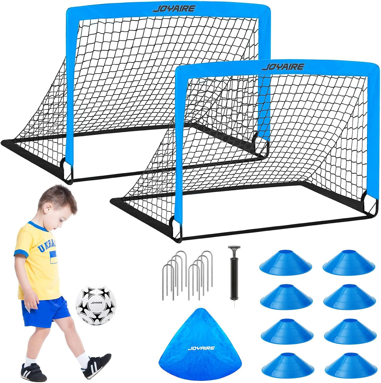 Porterías de fútbol para patio trasero para niños JOYAIRE