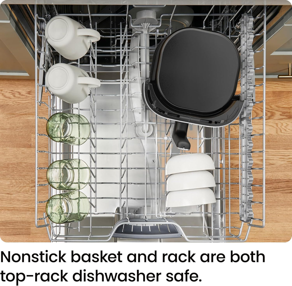 Freidora de aire 2 Qt CHEFMAN, compacta y digital, modelo Mini