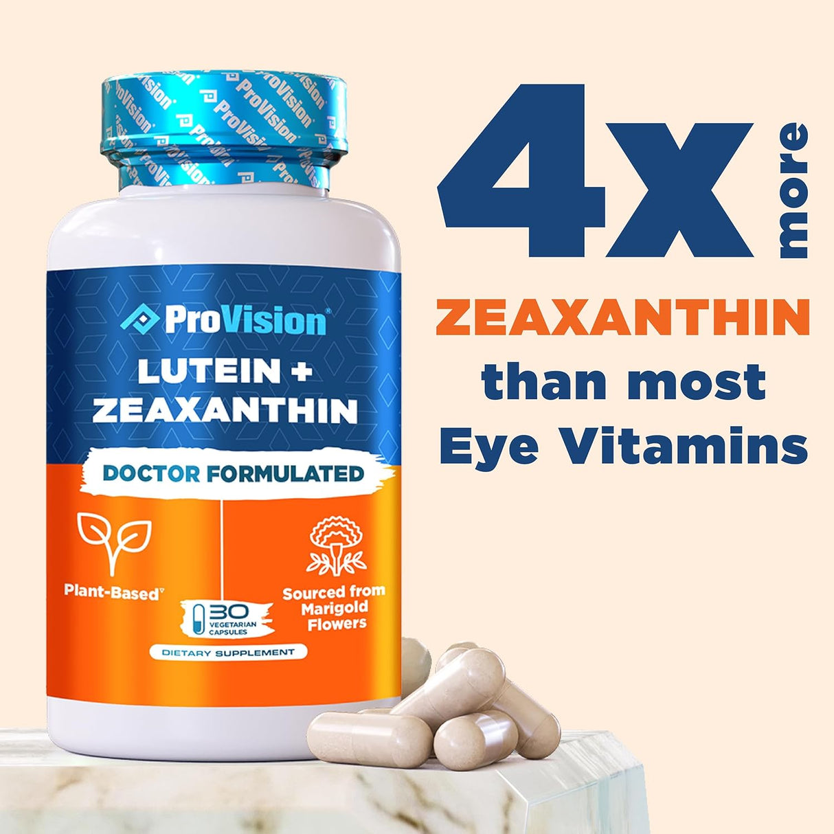 ProVision Suplementos de luteína y zeaxantina oculares 30und