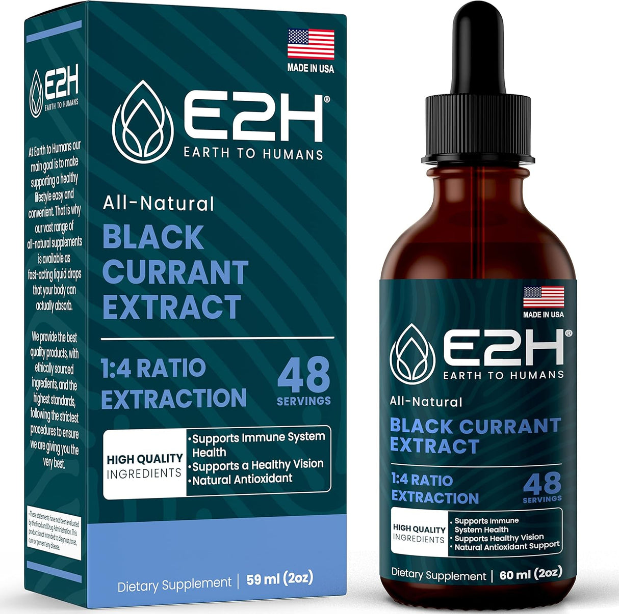 Extracto de Grosella Negra E2H - Inmunidad - 2 Fl Oz