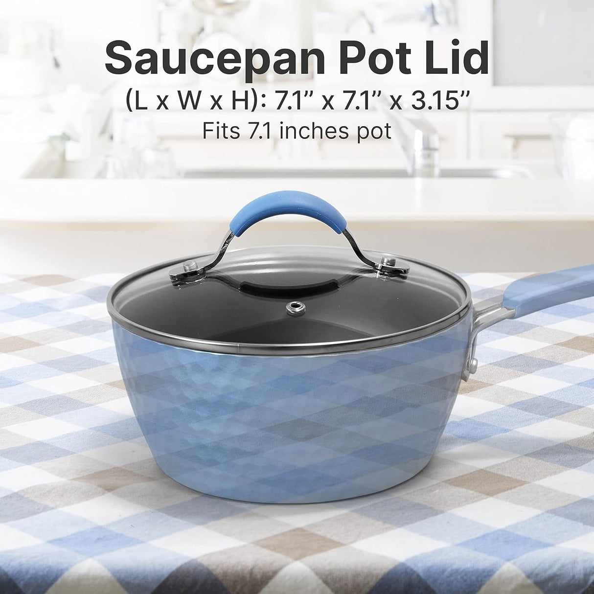 Tapas de vidrio templado NUTRICHEF PRTNCCW11BLSPL