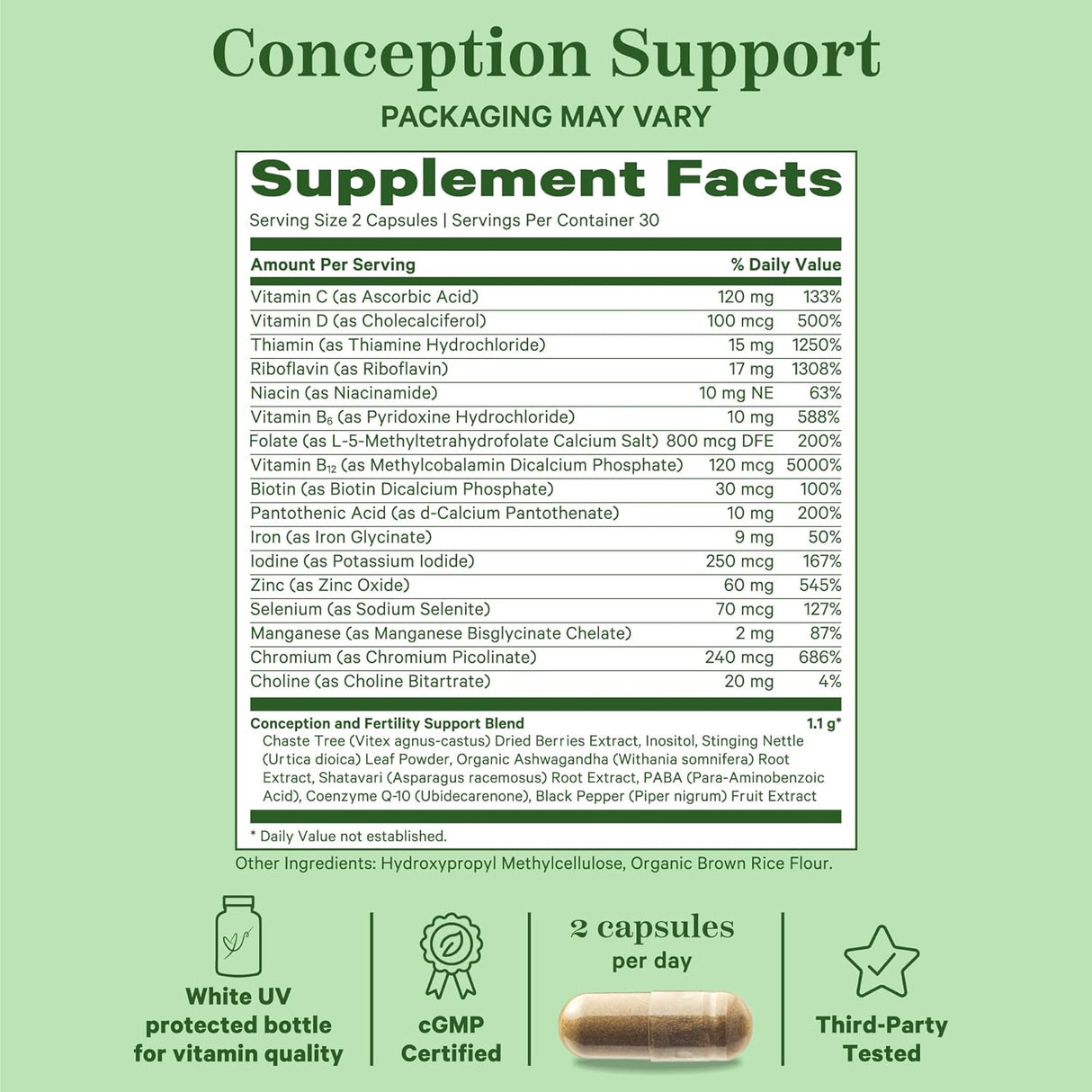 Suplementos de fertilidad para mujeres ciclos saludables