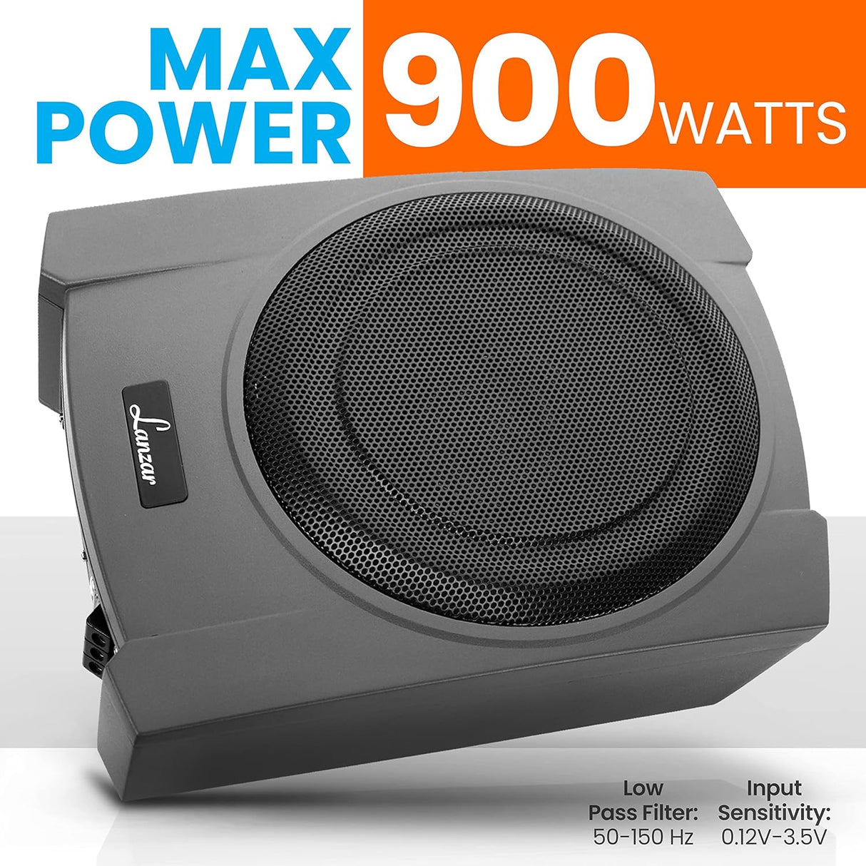 Subwoofer de audio compacto de 900 W LANZAR