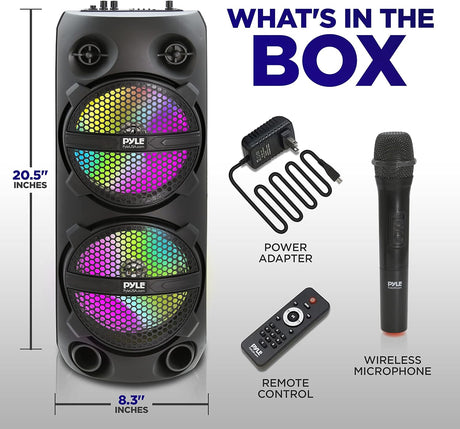 Altavoz portátil Bluetooth PA – 200 W PYLE-PRO PPHP2614B