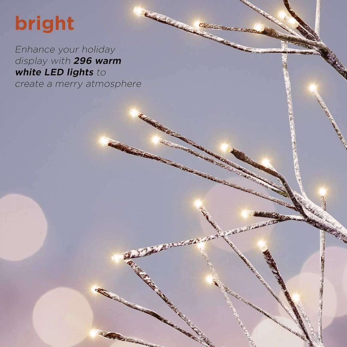 Árbol de Navidad Artificial Alpine 71H con Luces LED Blancas