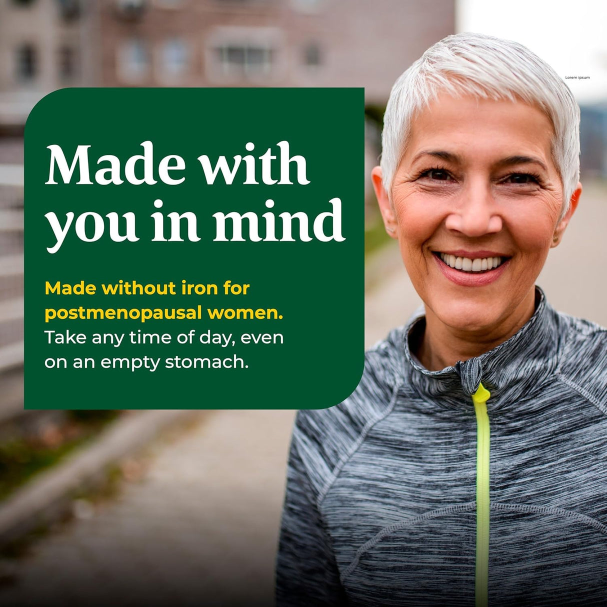 Suplemento MegaFood Mujer 55+ One Daily vitaminas B, C y D