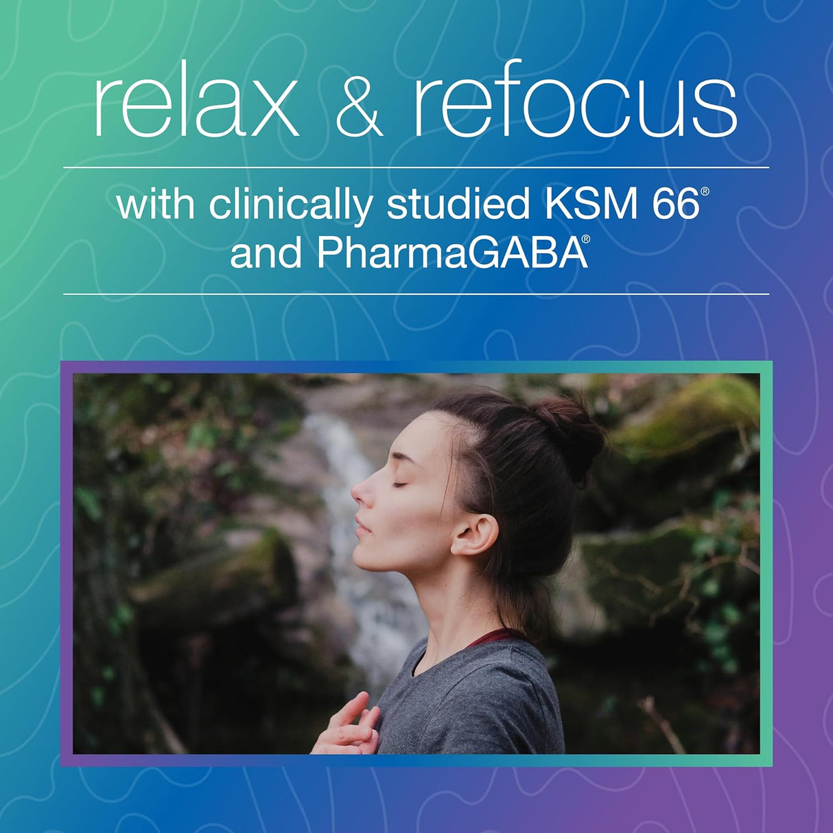 Suplemento Youtheory Ashwagandha+GABA reducir el estrés