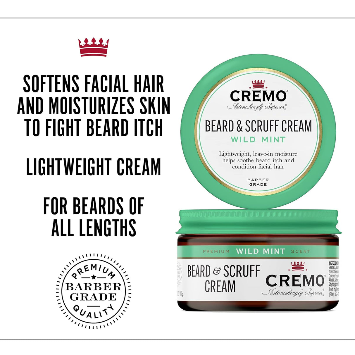 Crema para barba y cuello Cremo