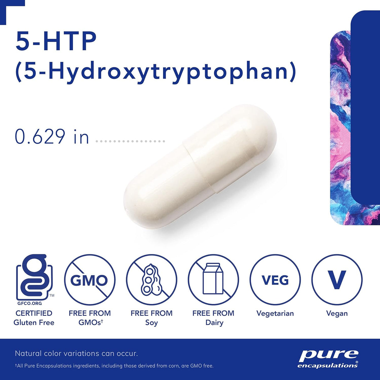 Suplemento Pure Encapsulations 5 hidroxitrptófano