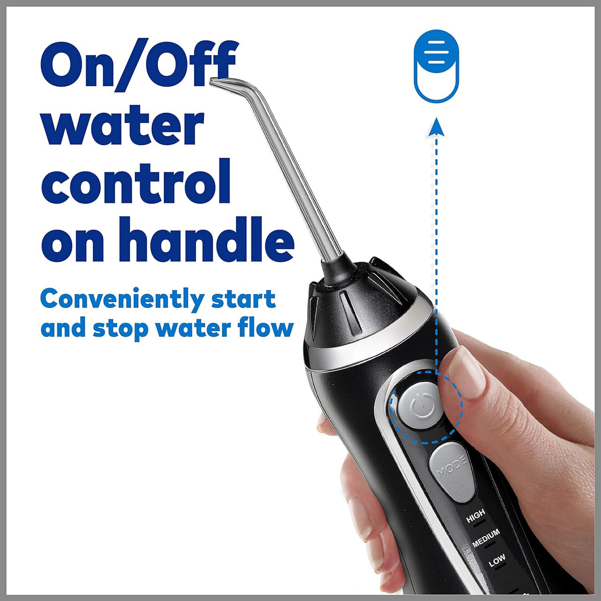 Irrigador bucal avanzado sin cable