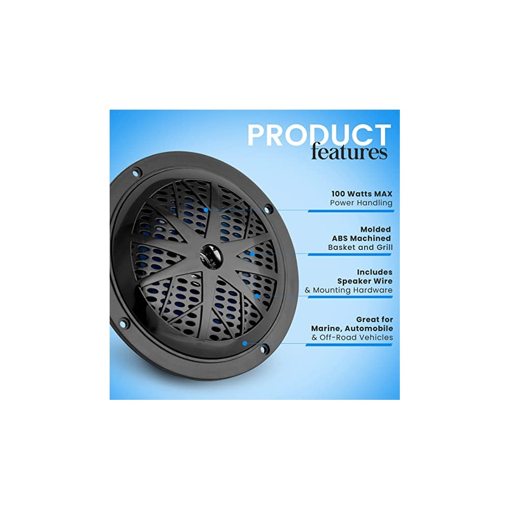 Parlantes o Altavoces marino impermeable PYLE PLMR51B