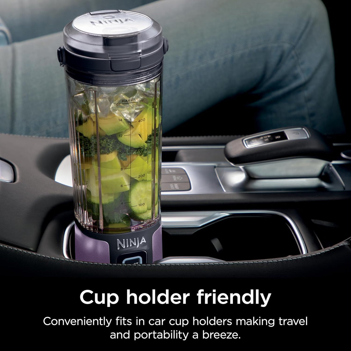 Licuadora Portátil Ninja, 18oz, Recargable USB-C, BC151PL