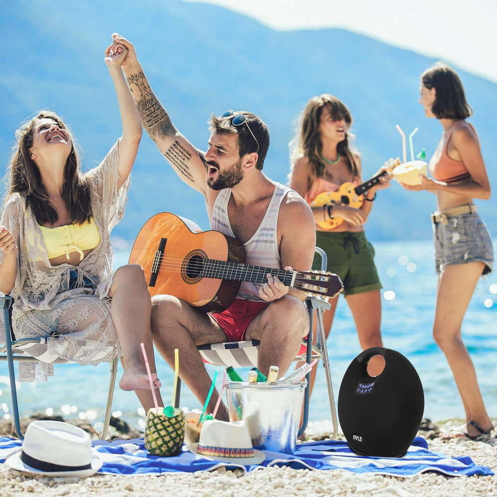 Altavoz Bluetooth portátil inalámbrico, con batería recargable integrada, micrófono inalámbrico, sonido envolvente transparente, mini altavoz impermeable IPX4 para actividades en interiores y exteriores.