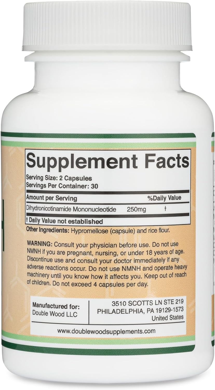 Suplemento NMNH mononucleótido de dihidronicinamida) 250 mg