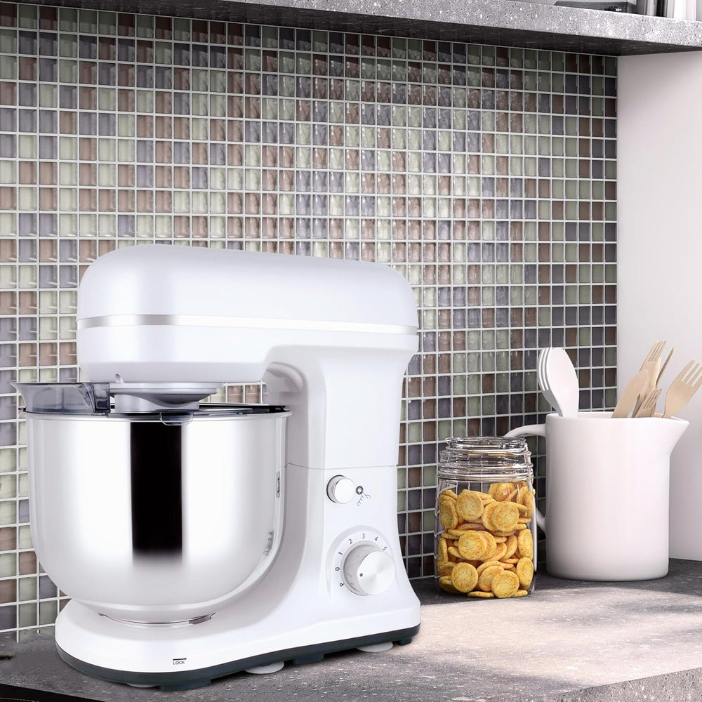 Batidora de pie 5-QT, 300W, 6+P, acero inoxidable, modelo 2023