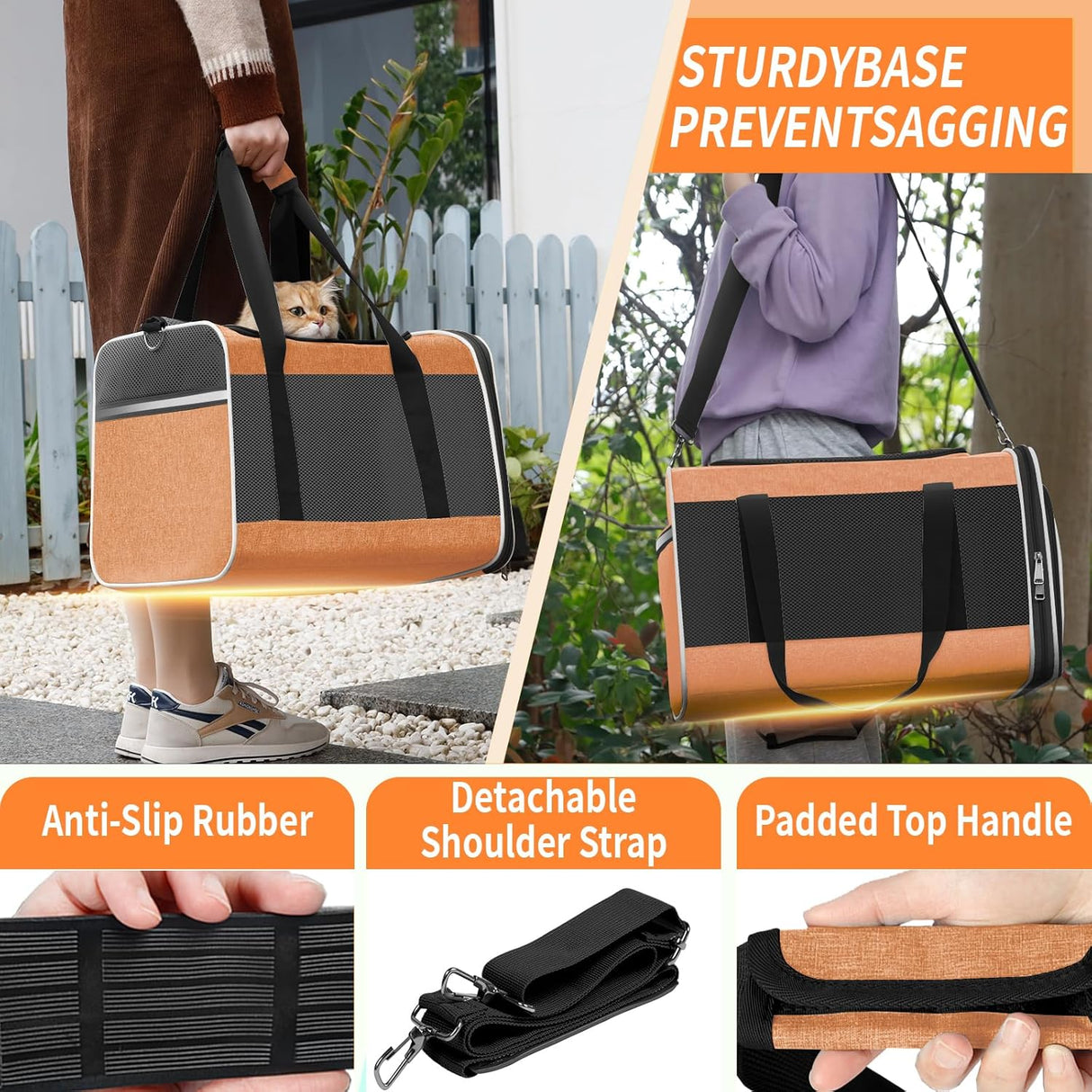 Transportín para Gatos y Perros Shih-Tzu 18x12x12 Modelo 10lbs