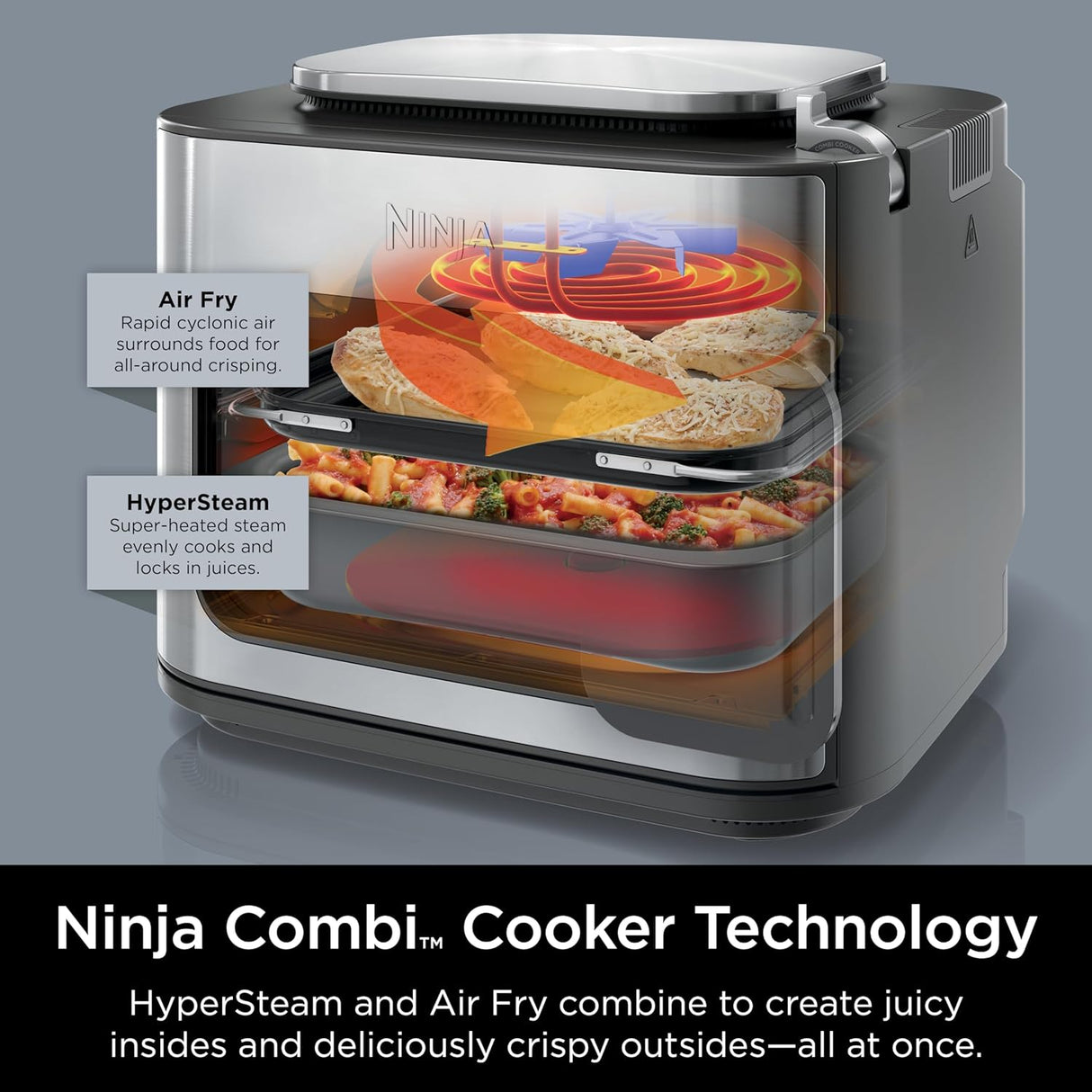 Multicocina Ninja Combi 14 en 1: Horno y Freidora de Aire