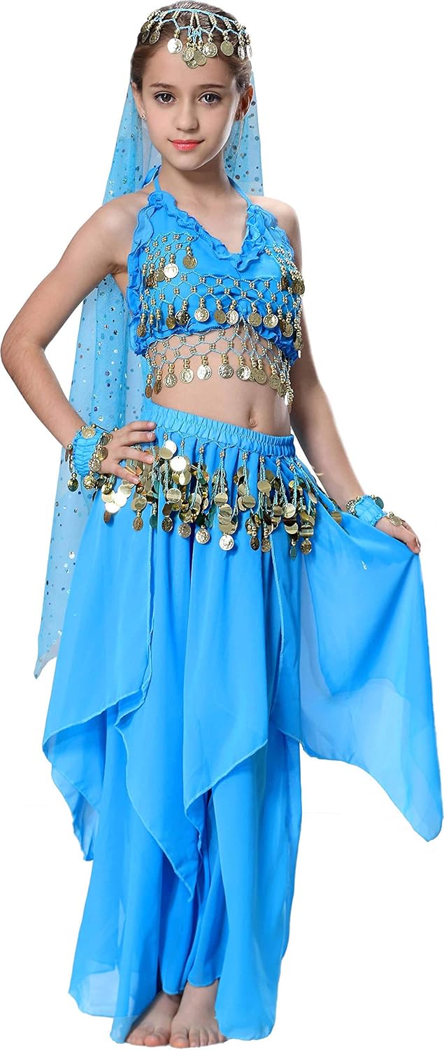Disfraz de baile para niña Breevo, talla 4T-16, Halloween