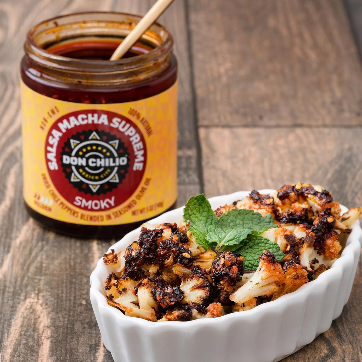 Salsa Macha Don Chilio, Aceite de Chile Ahumado, 5 oz.