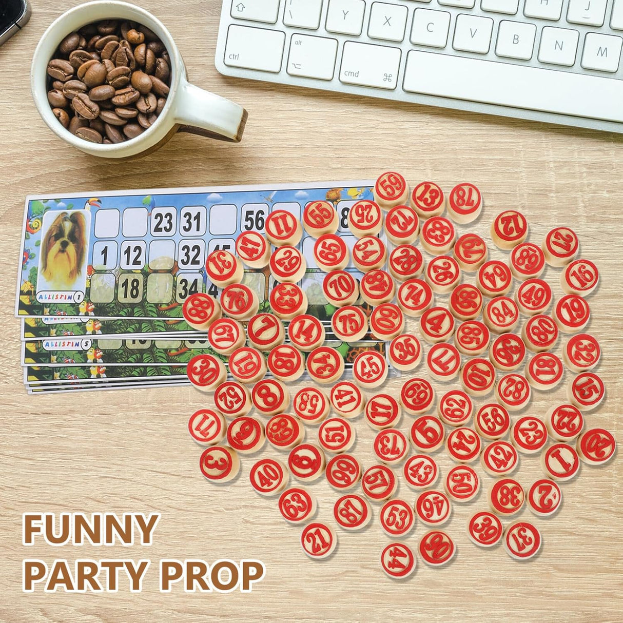 Juego de Bingo Ruso UPKOCH - Diversión para Adultos, Lotería