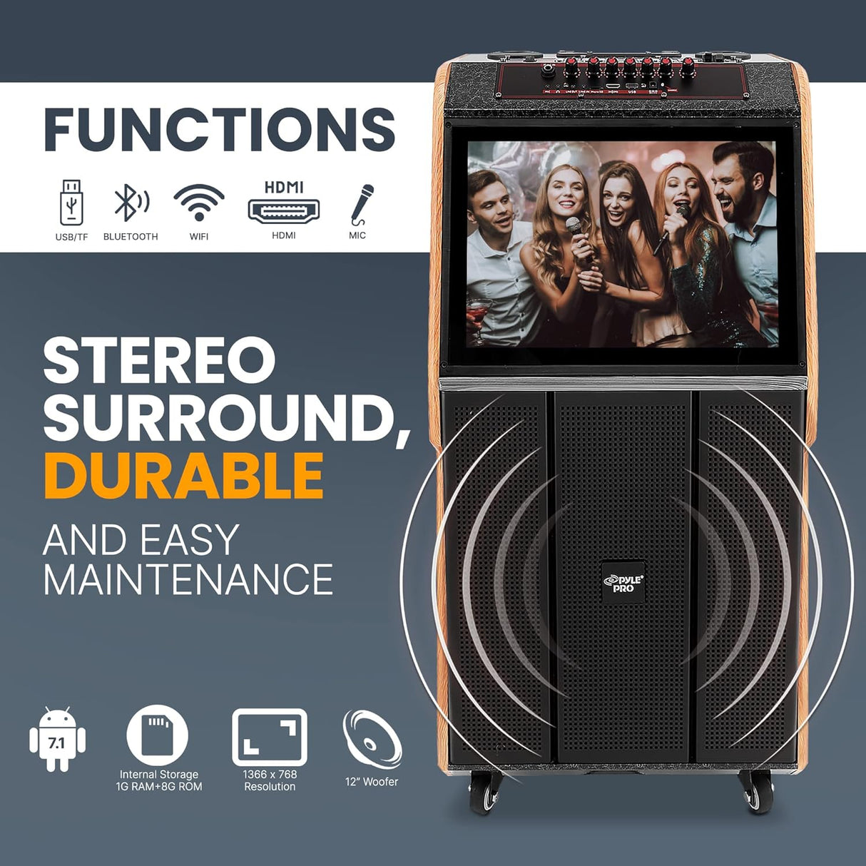 Parlantes  de transmisión BT inalámbrico portátil