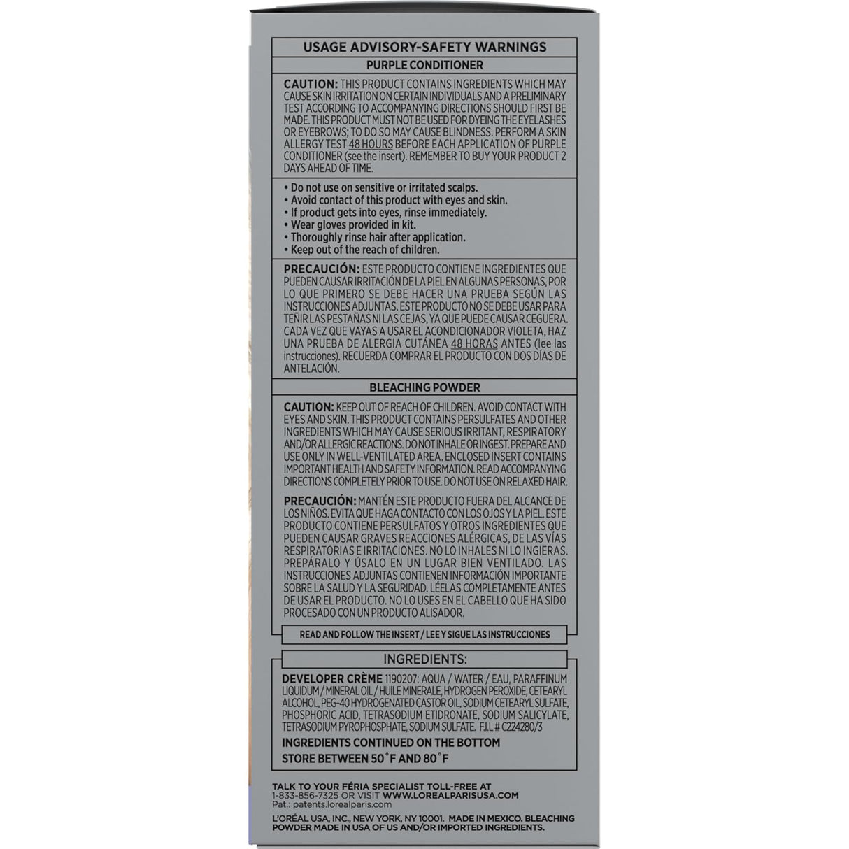 L'Oréal Paris Feria Sistema de Aclarado Avanzado 8 Niveles