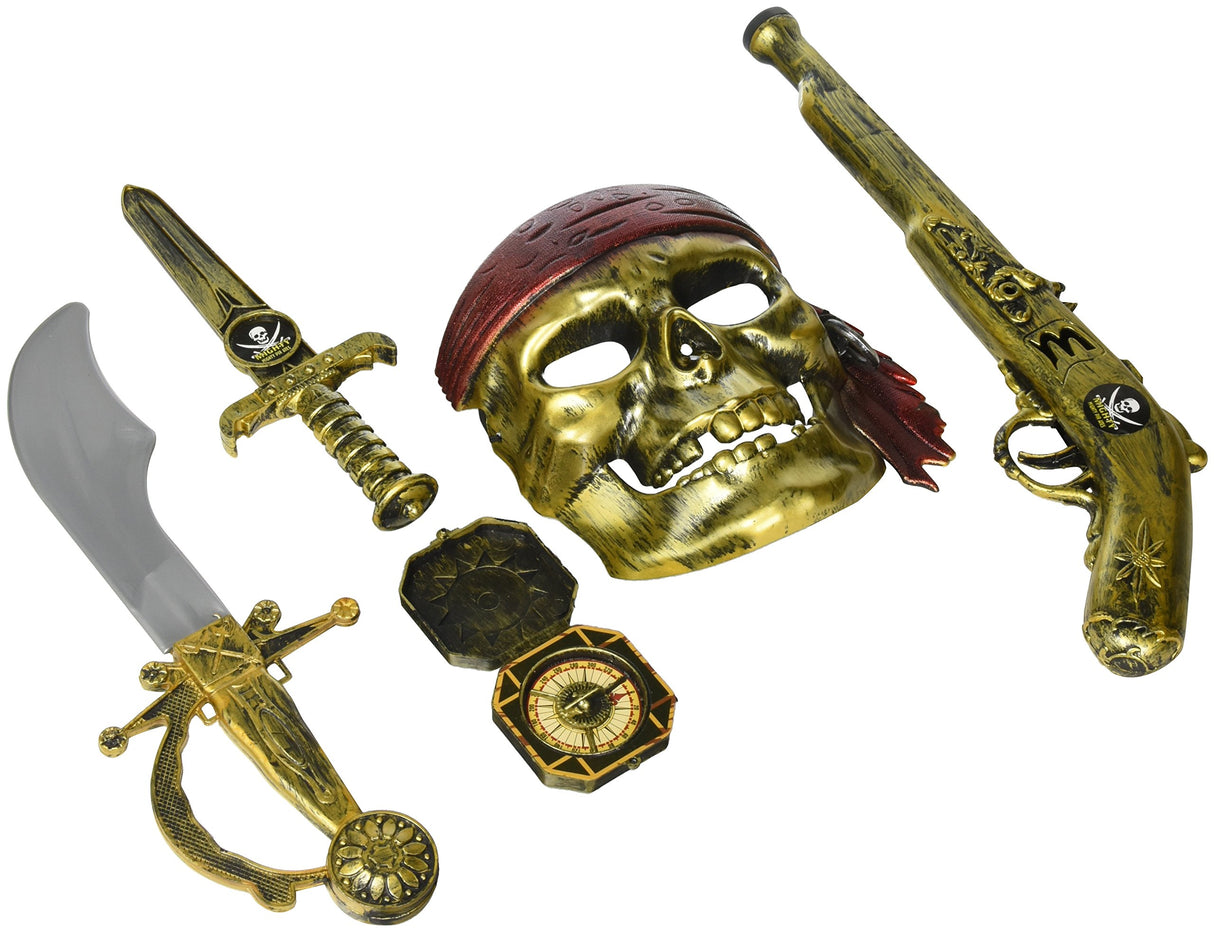 Disfraz de 5 piezas para Halloween de pirata