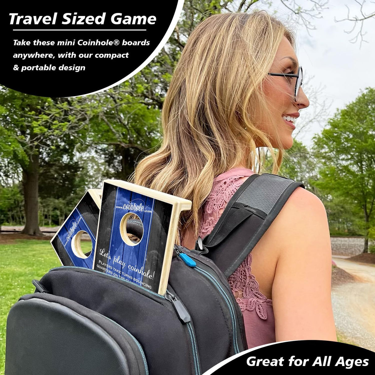 Juego de Mesa Coin Bouncing Party | Set de Cornhole Completo