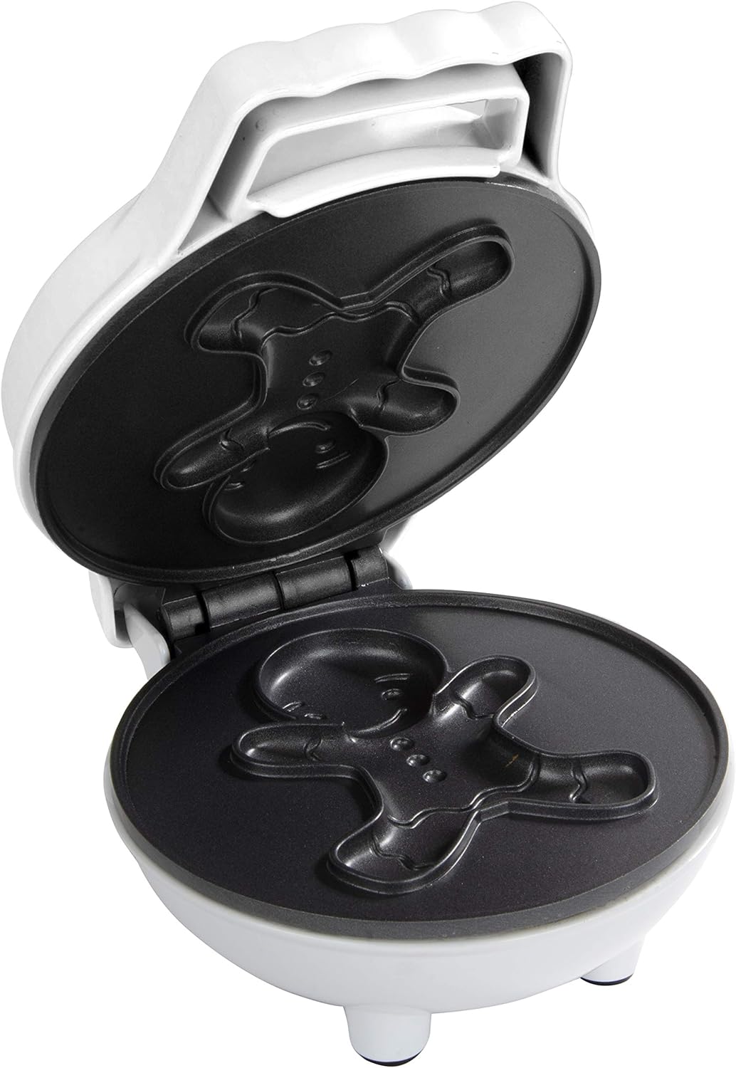 Mini Waffle Maker de Jengibre - Cocinero Eléctrico 4 Pulgadas