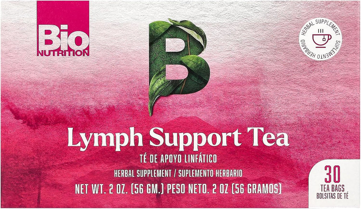 Té de Apoyo Linfático Bio Nutrition sin cafeína 30 bolsas