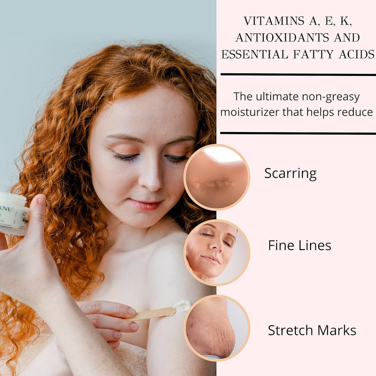 Manteca de Karité Orgánica Vegana - Hidratación y Reparación