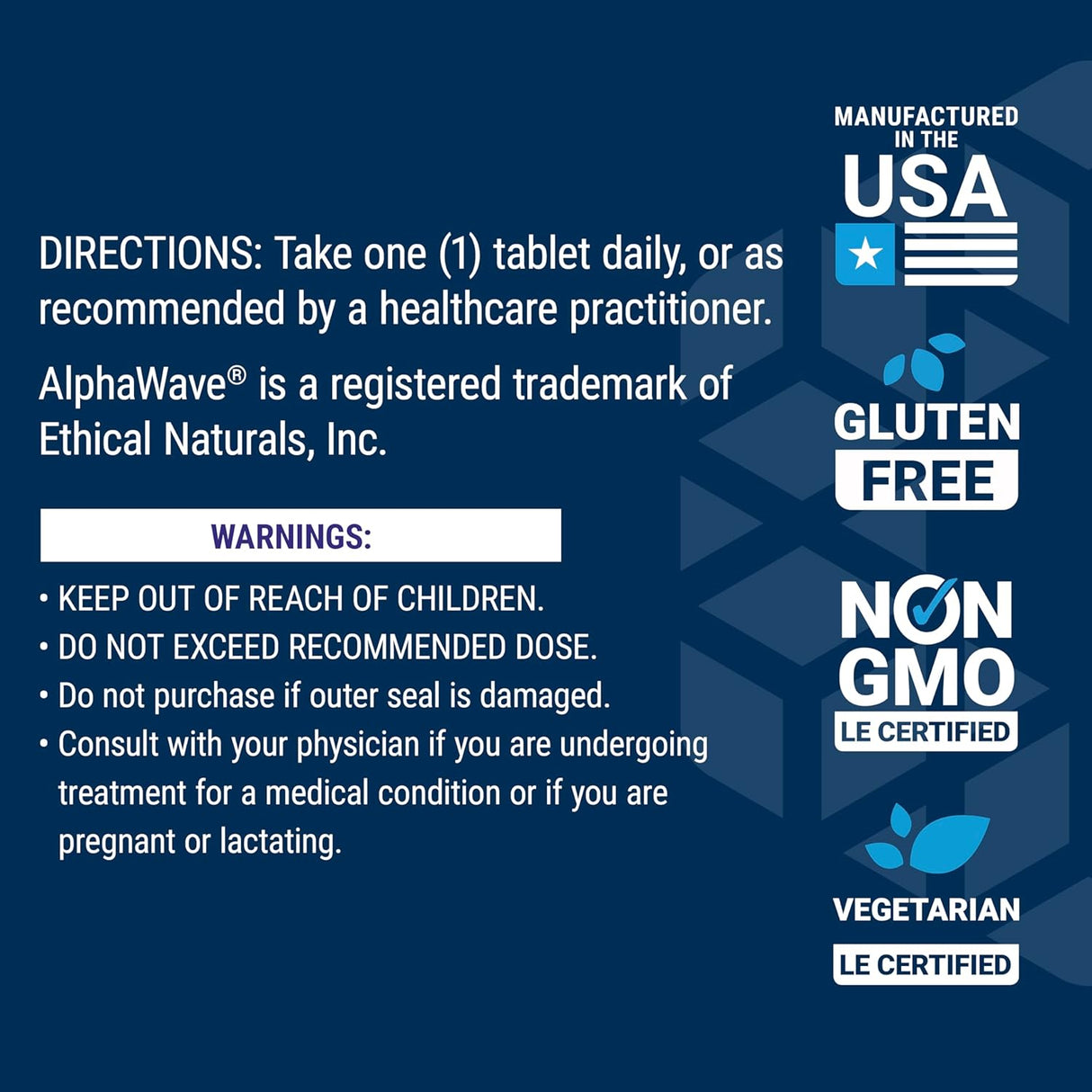 Suplemento de Alivio del estrés Life Extension