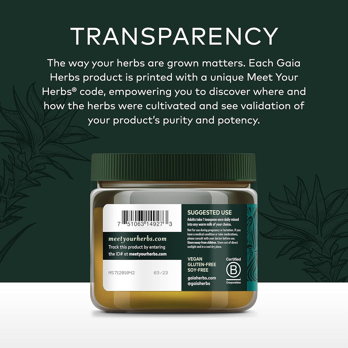 Suplementos Alimenticios en polvo con cúrcuma orgánica