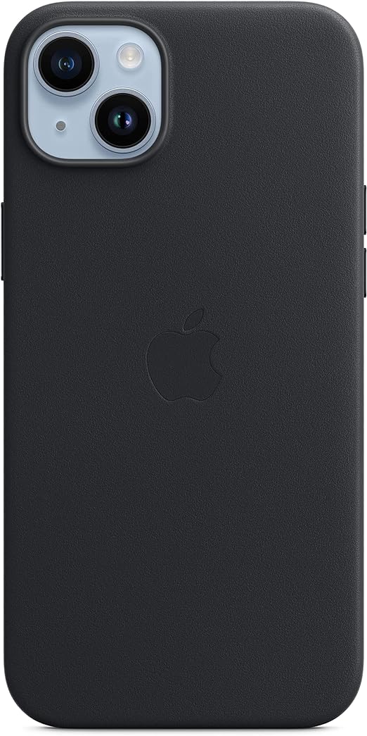 Apple Funda de cuero para iPhone 14 Plus con MagSafe - Tinta