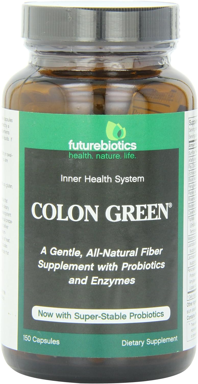 Cápsulas para el Colon Green, 150 unidades