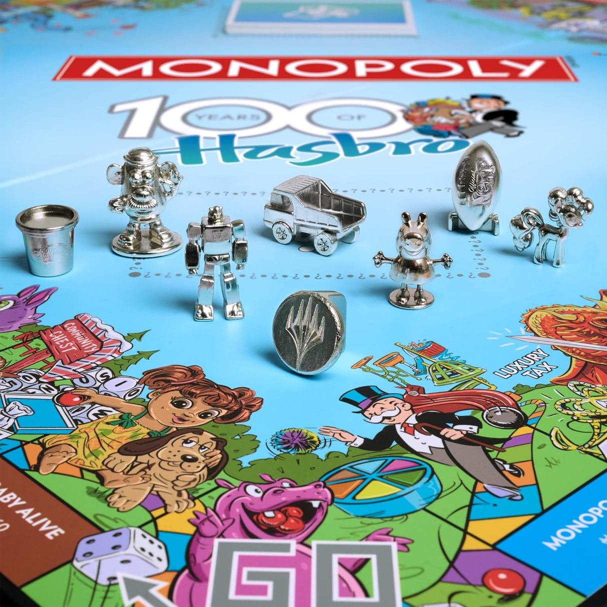 Monopoly Edición 100 Aniversario de Hasbro, Juego de Mesa