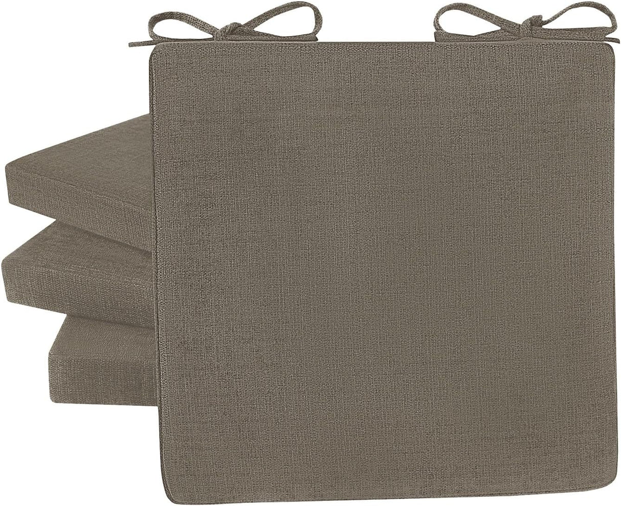 Cojines para Sillas de Comedor Cozyide, 4 Pack, Antideslizantes