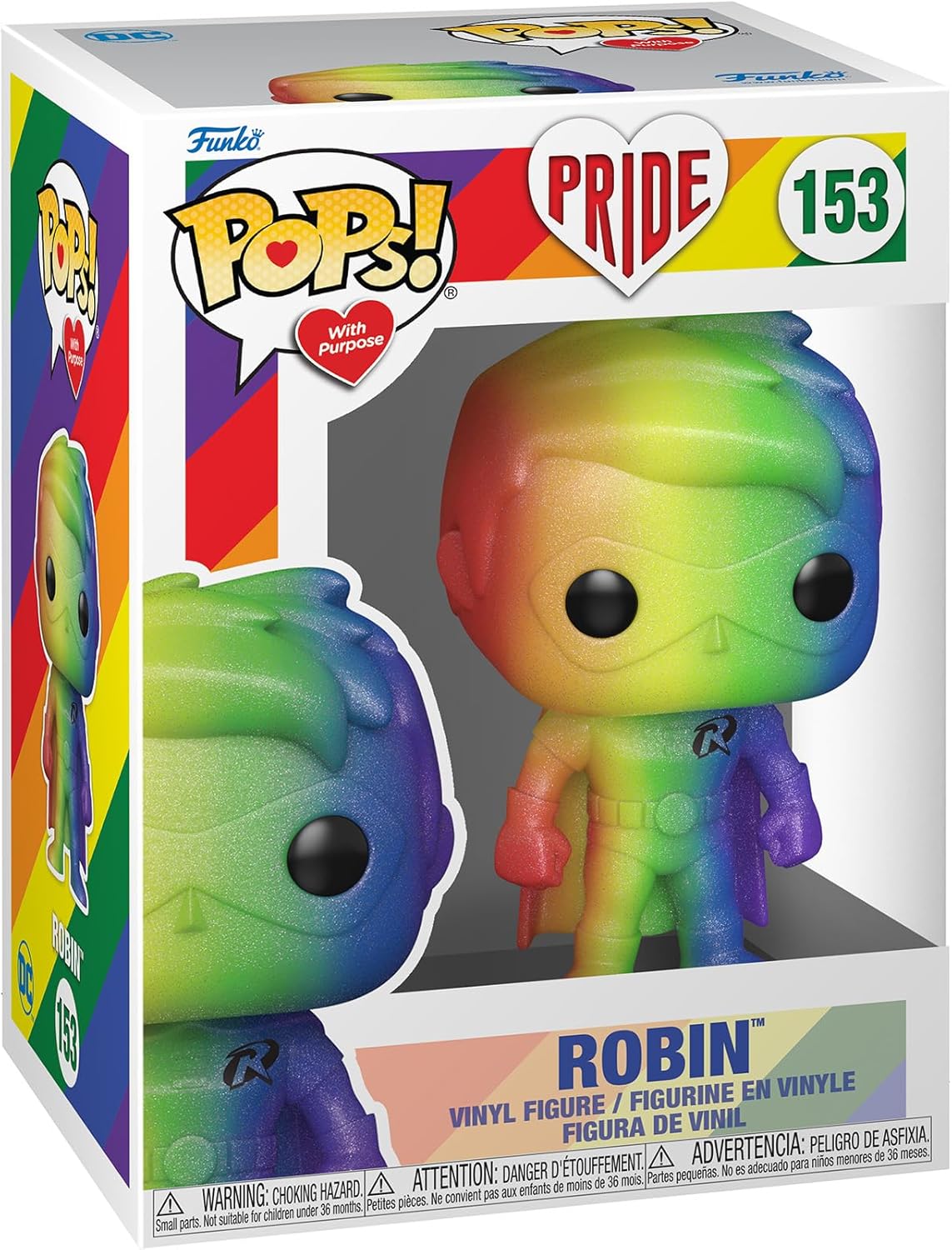 Funko Pop! Héroes: Orgullo - Robin (Edición Especial)