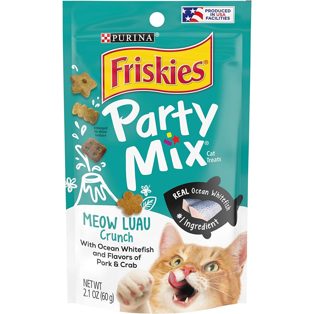 Golosinas para gatos mezcla de fiesta Meow Luau Crunch