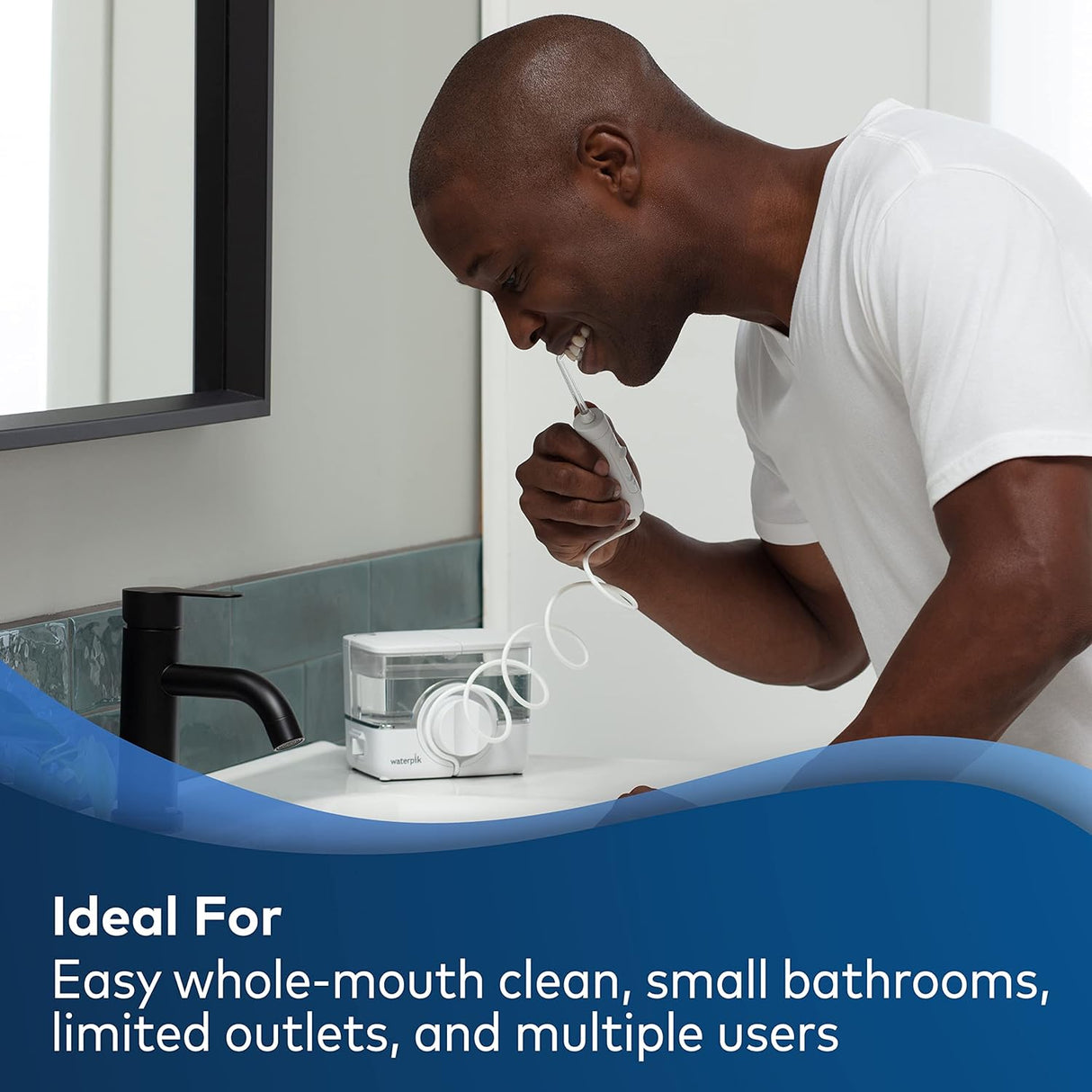 Limpiador de dientes inalámbrico recargable y portátil ION