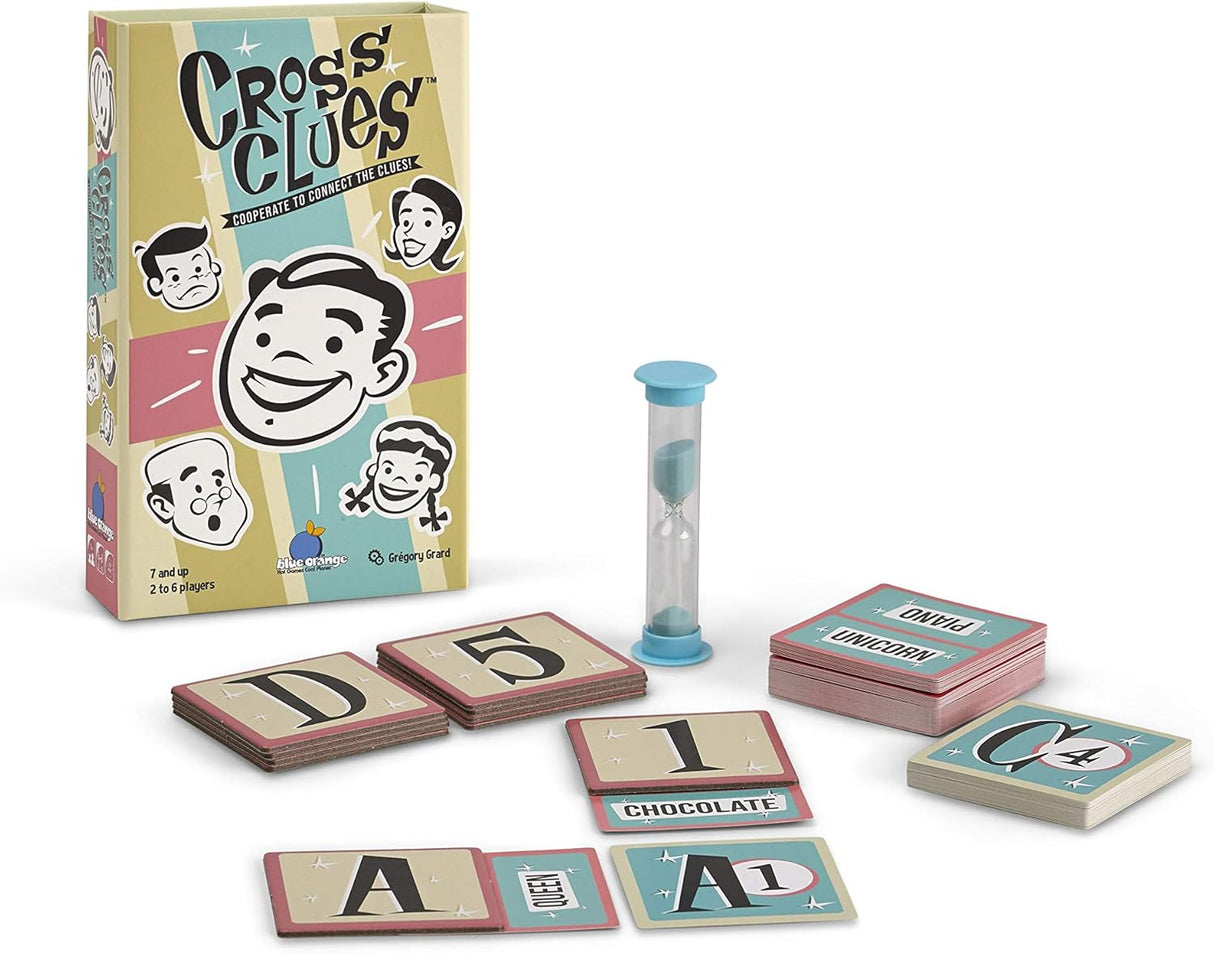 Cross Clues - Blue Orange Juegos Cooperativo para 2-6 Jugadores