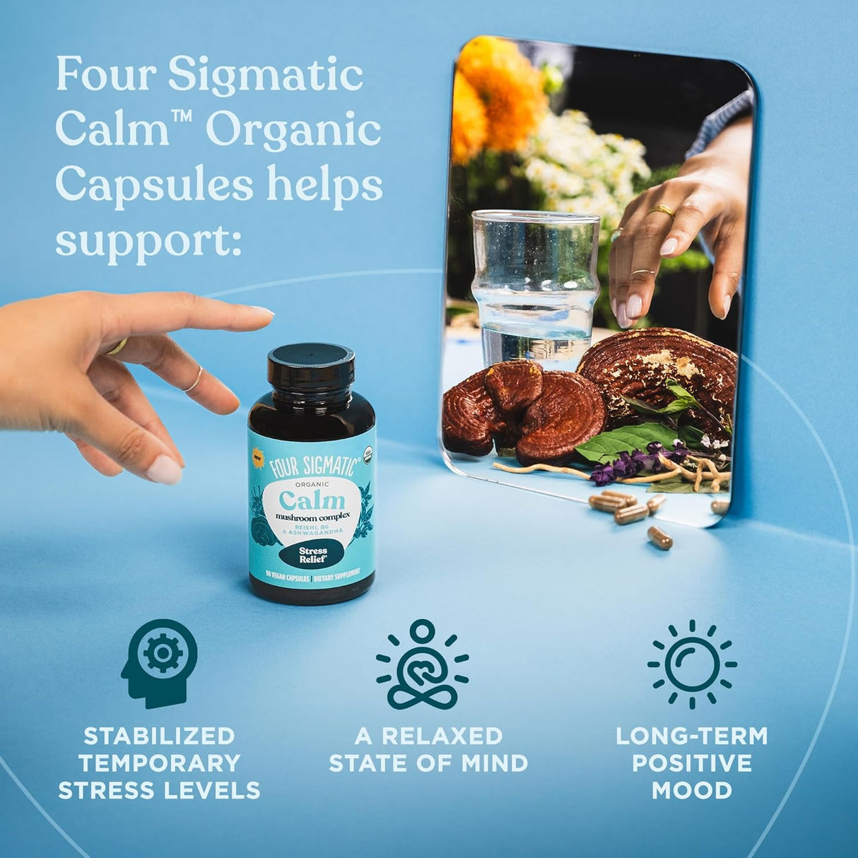 Suplemento calmantes vegano aliviar el estrés vitamina B6