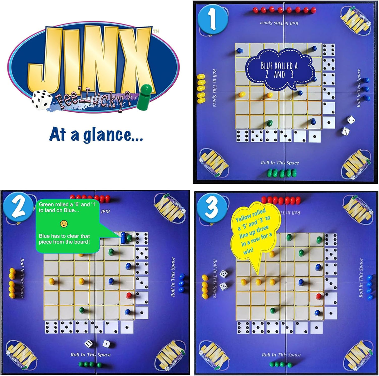 Jinx - Juego de Mesa Divertido de Suerte para Familias y Adultos