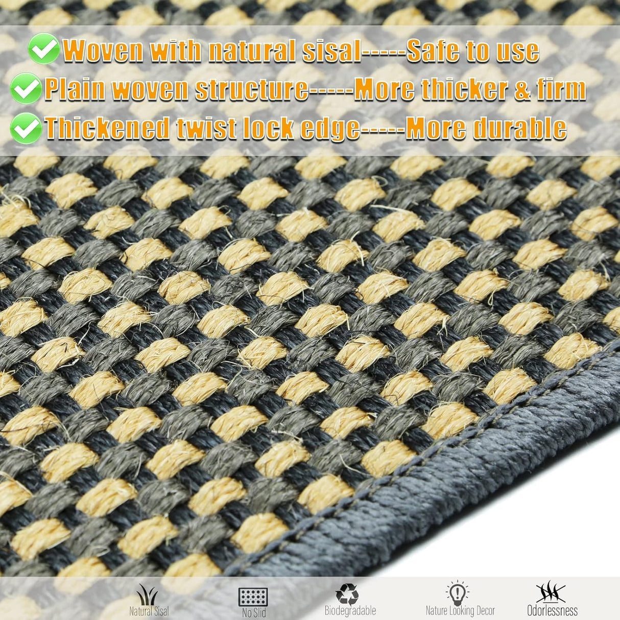 Rascador para gatos con cintas de velcro protegen alfombras