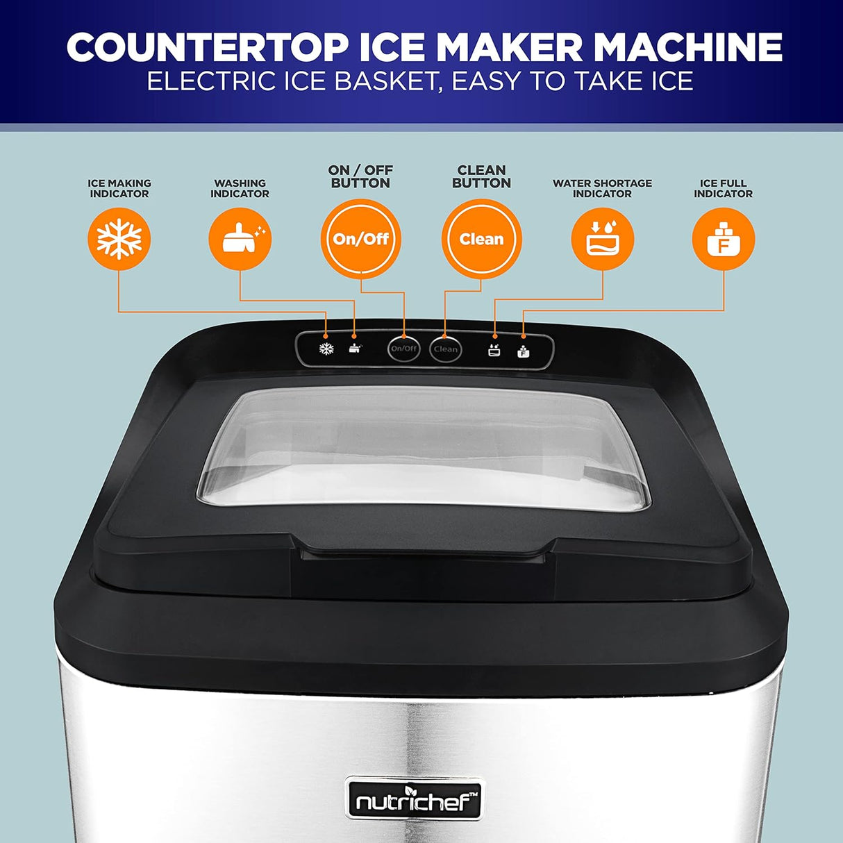 NCICNUG - Máquina para hacer hielo